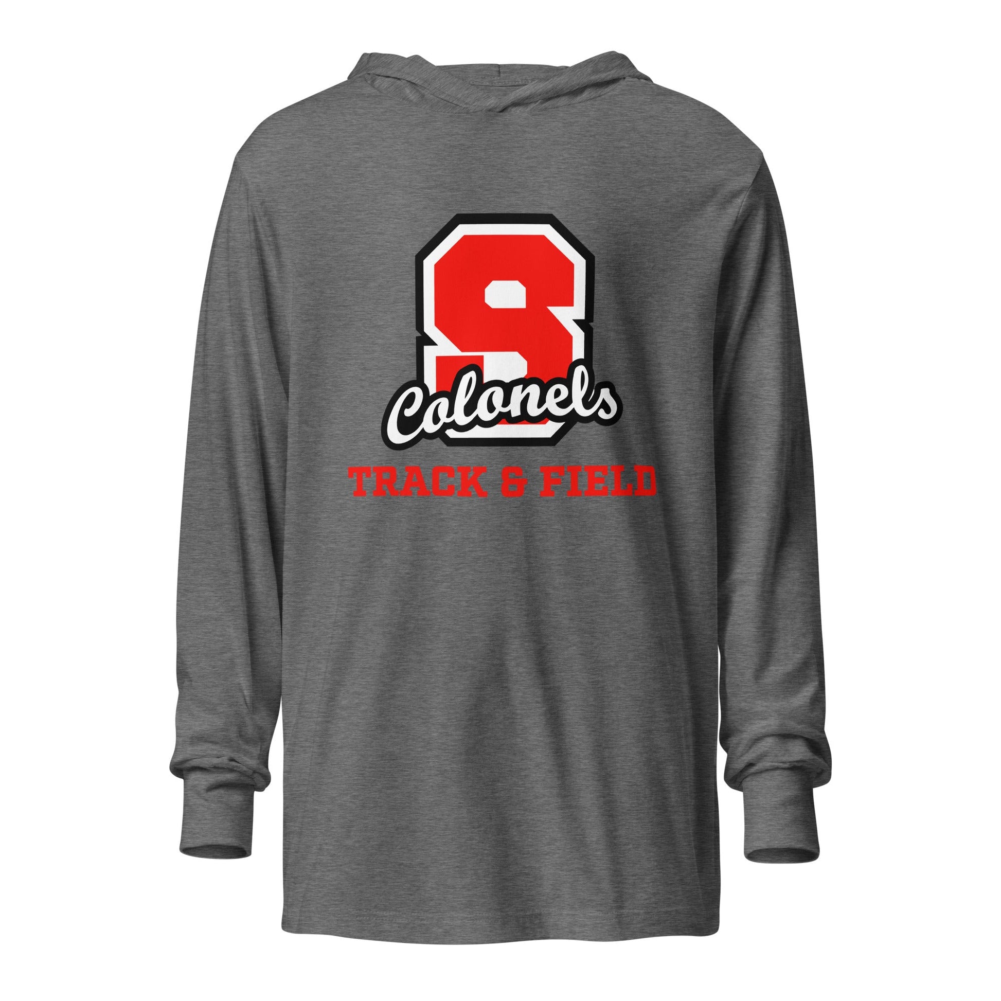 Performance | Hooded Long Sleeve T Shirt | South High Track | Block S Logo