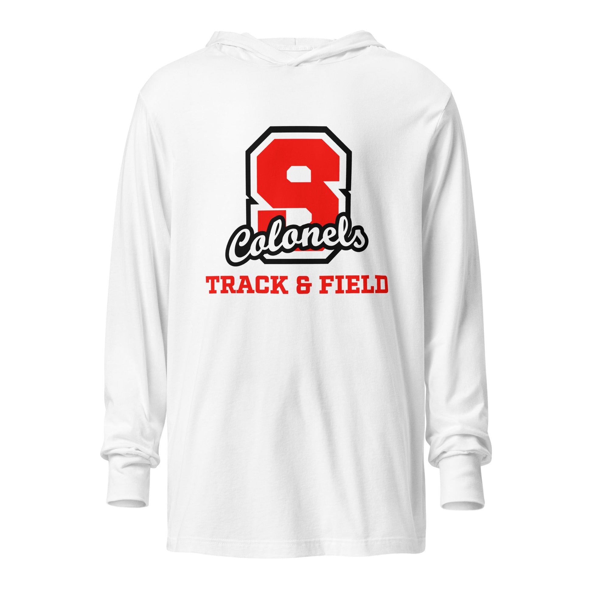 Performance | Hooded Long Sleeve T Shirt | South High Track | Block S Logo