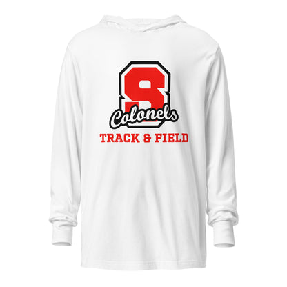 Performance | Hooded Long Sleeve T Shirt | South High Track | Block S Logo