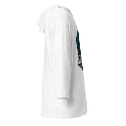 Performance | Hooded Long Sleeve T Shirt | Southeast Jaguars | Shield Logo