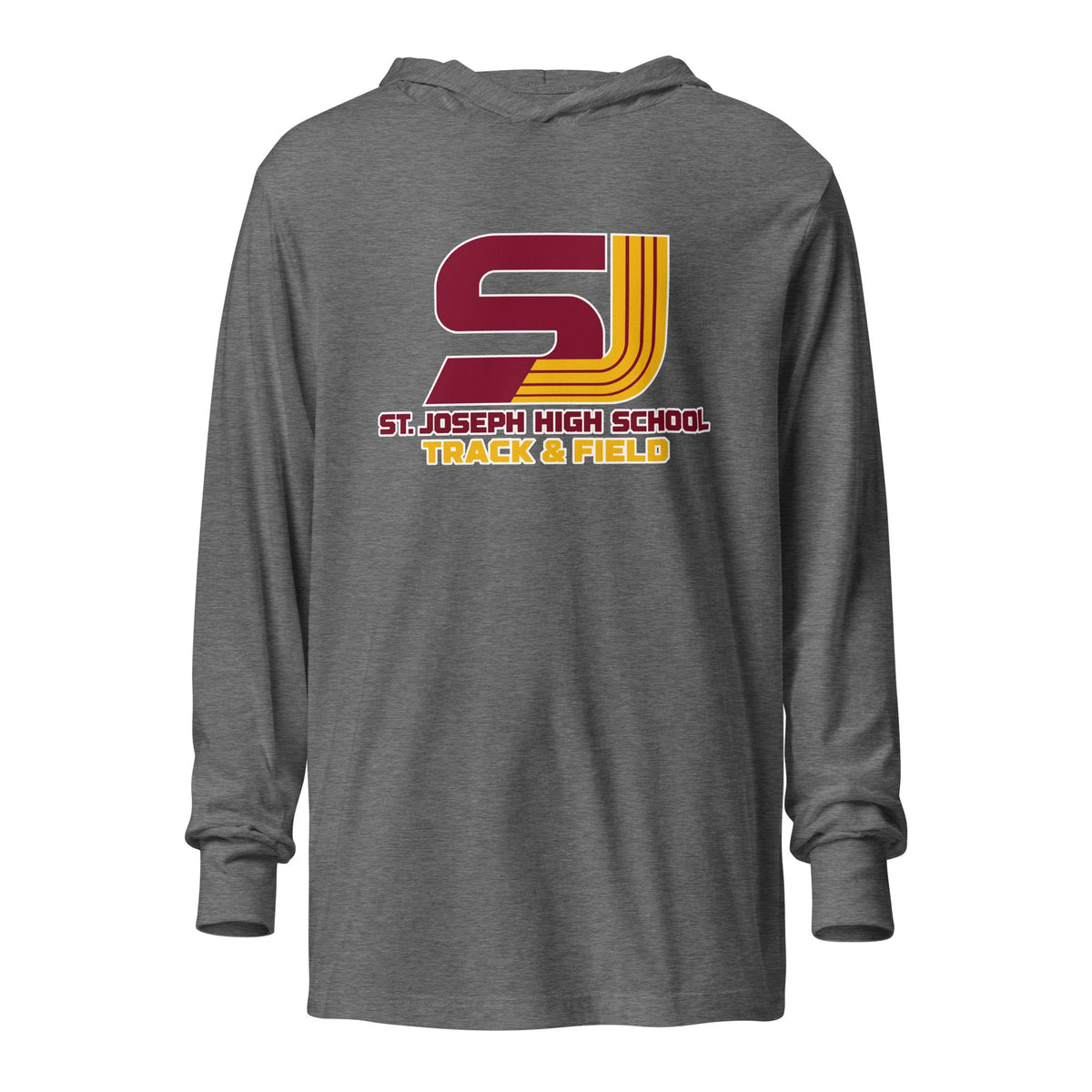 Performance | Hooded Long Sleeve T Shirt | St. Joseph High School - Track & Field