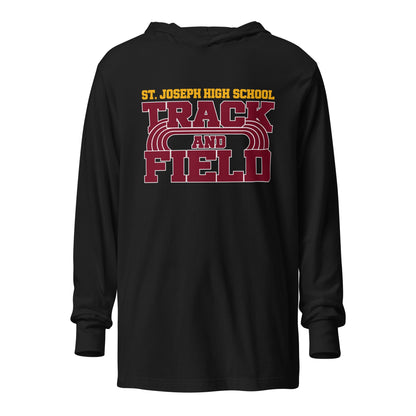 Performance | Hooded Long Sleeve T Shirt | St. Joseph High School - Track & Field