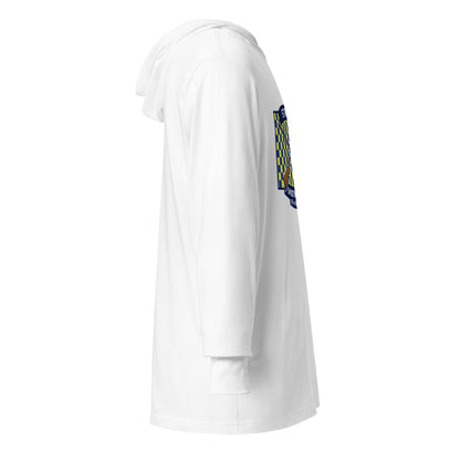Performance | Hooded Long Sleeve T Shirt | State Shooting Sports | Flag Logo