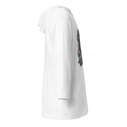 Performance | Hooded Long Sleeve T Shirt | STEEL SIREN | Mascot Logo