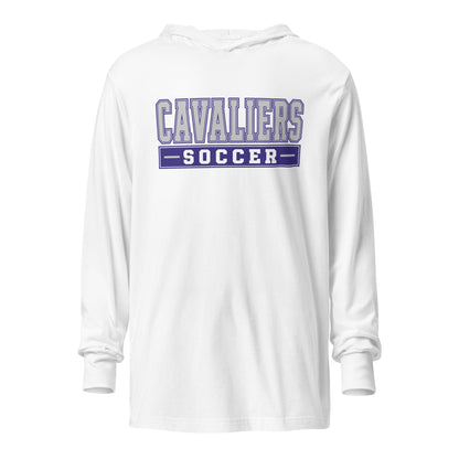 Performance | Hooded Long Sleeve T Shirt | STM Soccer | Modern Script Logo