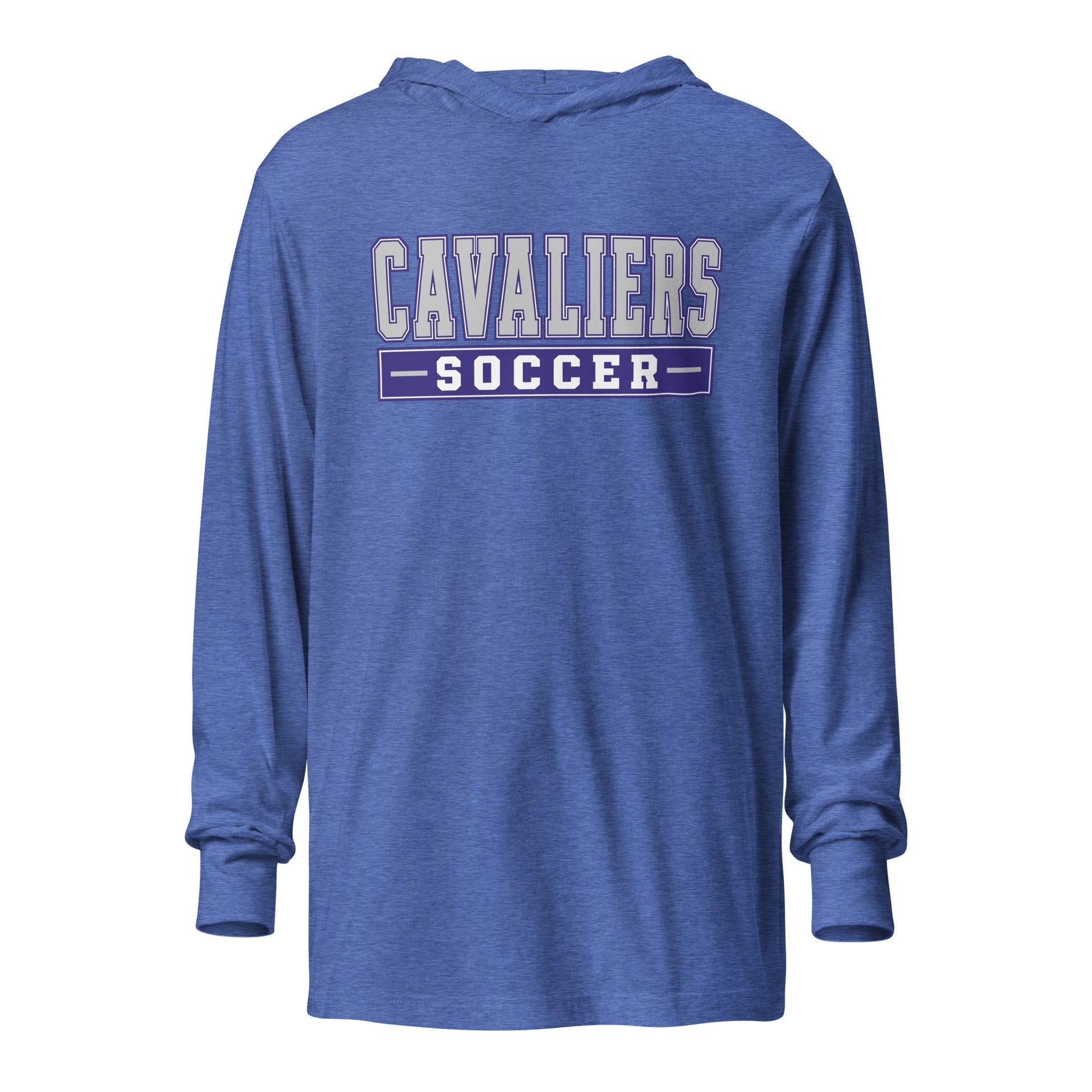 Performance | Hooded Long Sleeve T Shirt | STM Soccer | Modern Script Logo