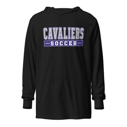 Performance | Hooded Long Sleeve T Shirt | STM Soccer | Modern Script Logo