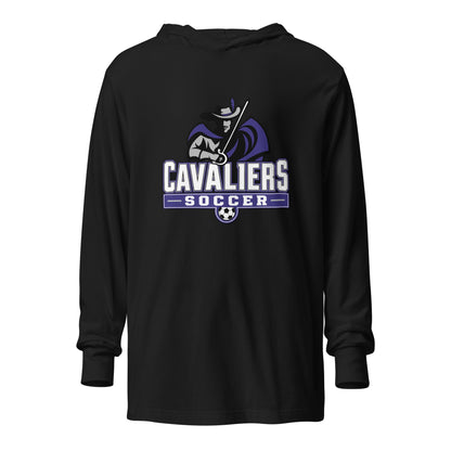 Performance | Hooded Long Sleeve T Shirt | STM Soccer | Vanguard Logo