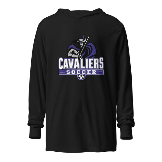 Performance | Hooded Long Sleeve T Shirt | STM Soccer | Vanguard Logo