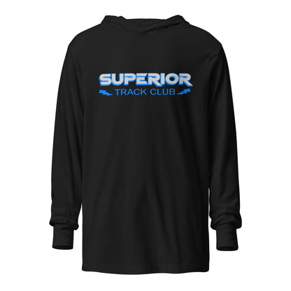 Performance | Hooded Long Sleeve T Shirt | Superior Track and Field Club