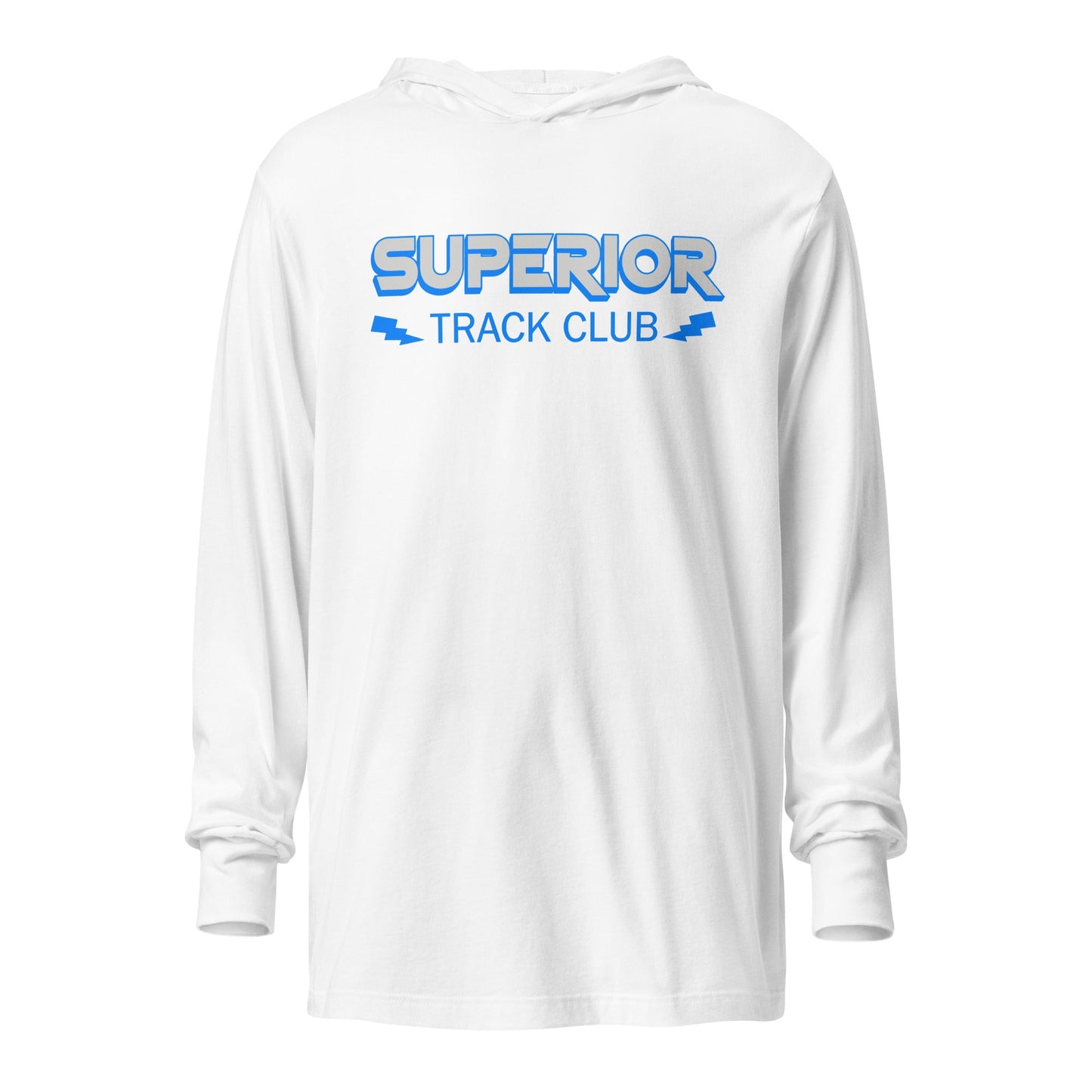 Performance | Hooded Long Sleeve T Shirt | Superior Track and Field Club