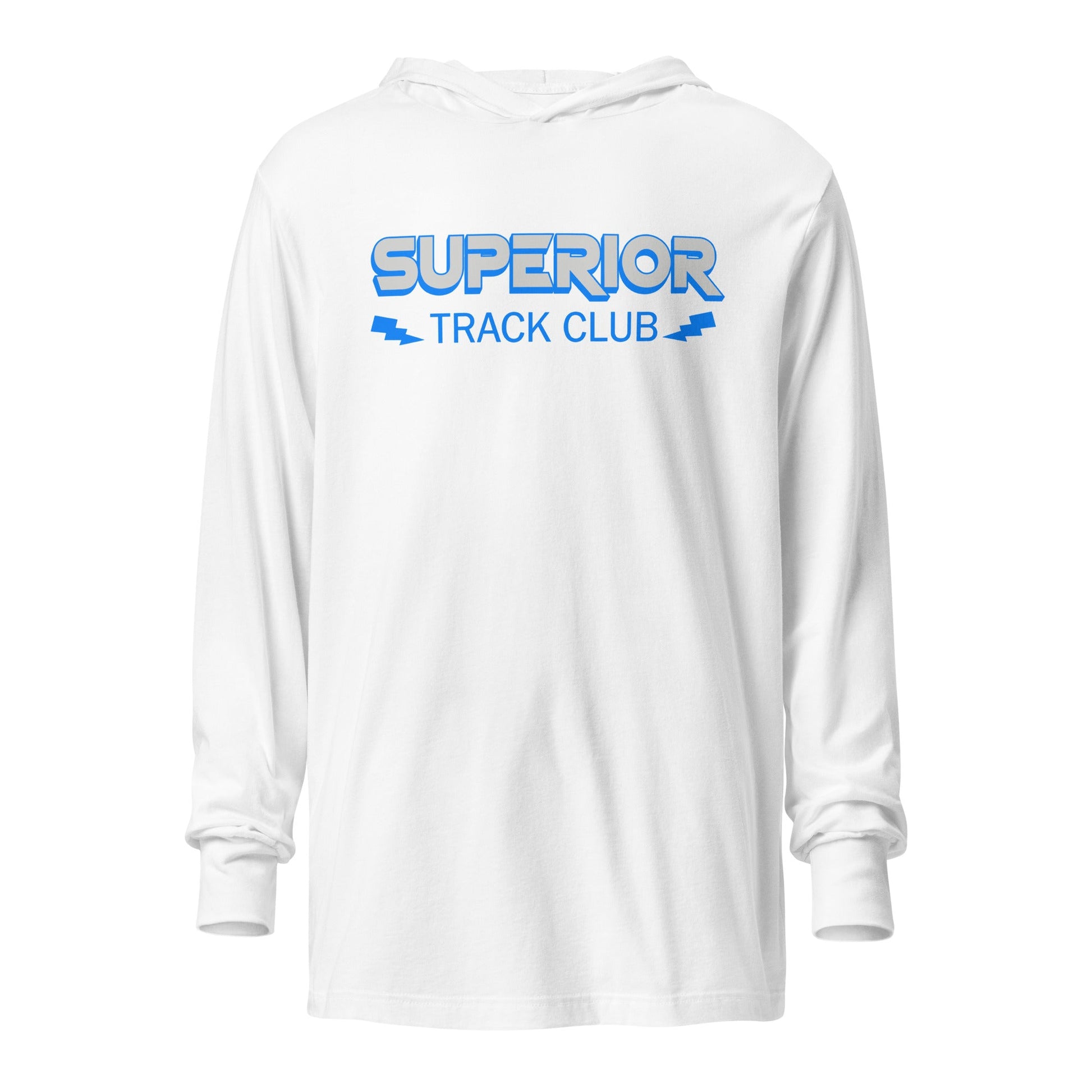 Performance | Hooded Long Sleeve T Shirt | Superior Track and Field Club
