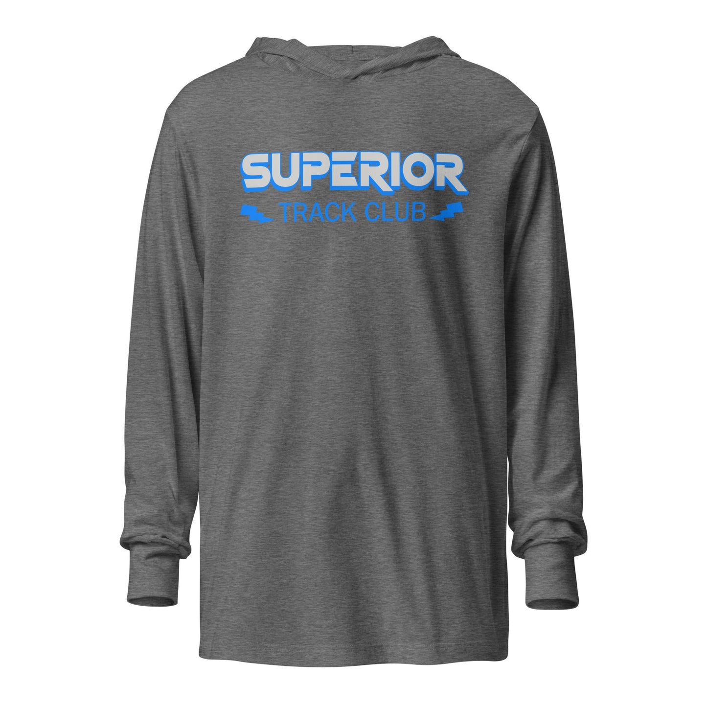 Performance | Hooded Long Sleeve T Shirt | Superior Track and Field Club