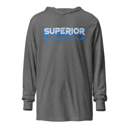 Performance | Hooded Long Sleeve T Shirt | Superior Track and Field Club