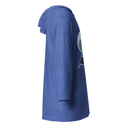 Performance | Hooded Long Sleeve T Shirt | Superior Track and Field Club | S Logo