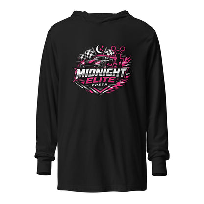 Performance | Hooded Long Sleeve T Shirt | Sutton Cheer Force | MEC Logo