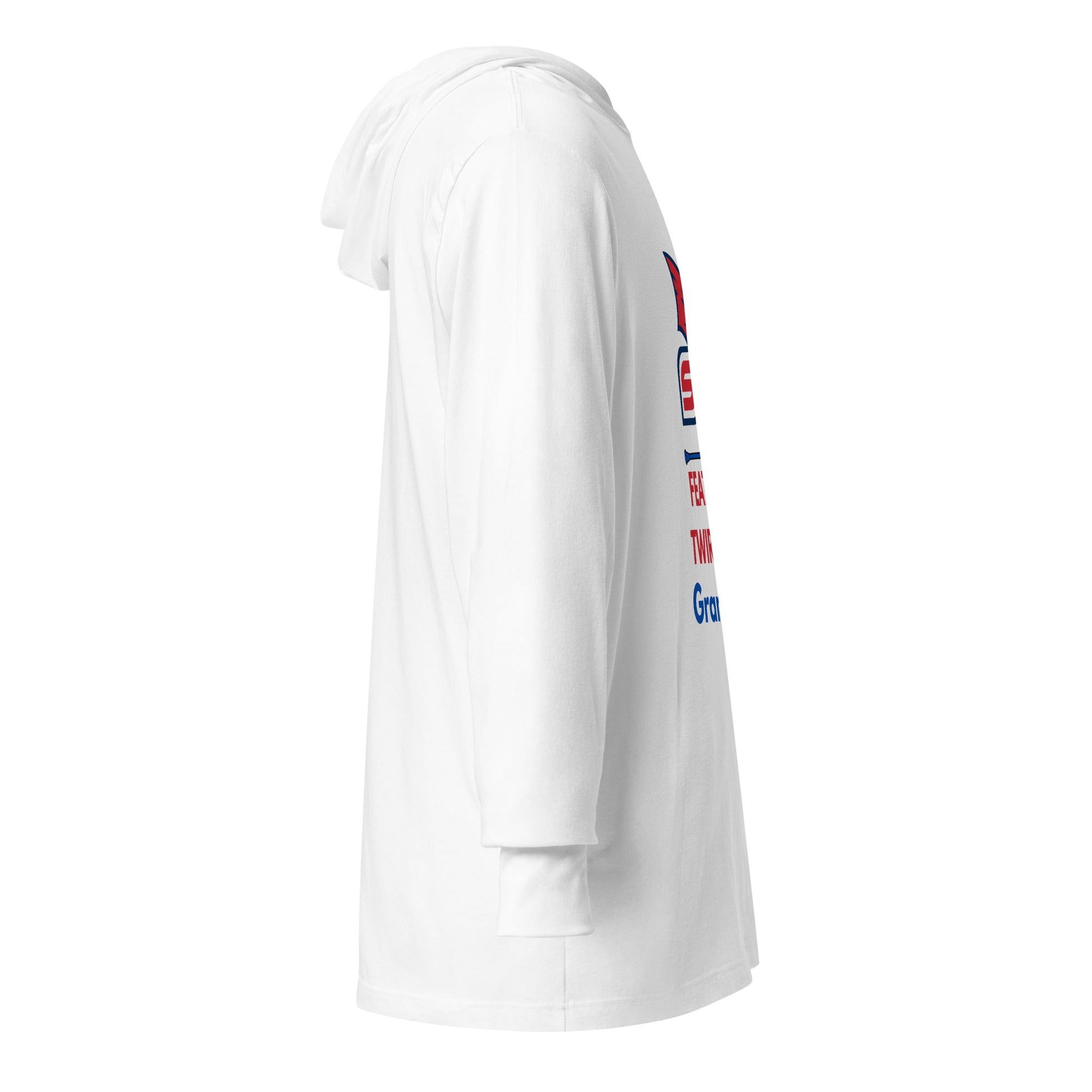 Performance | Hooded Long Sleeve T Shirt | SVSU Feature twirlers | Grandpa Logo