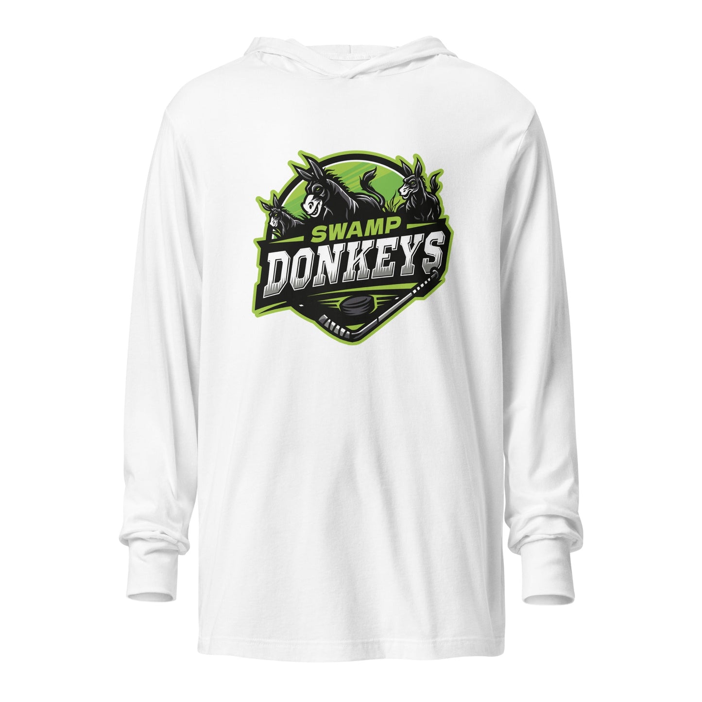 Performance | Hooded Long Sleeve T Shirt | Swamp Donkeys
