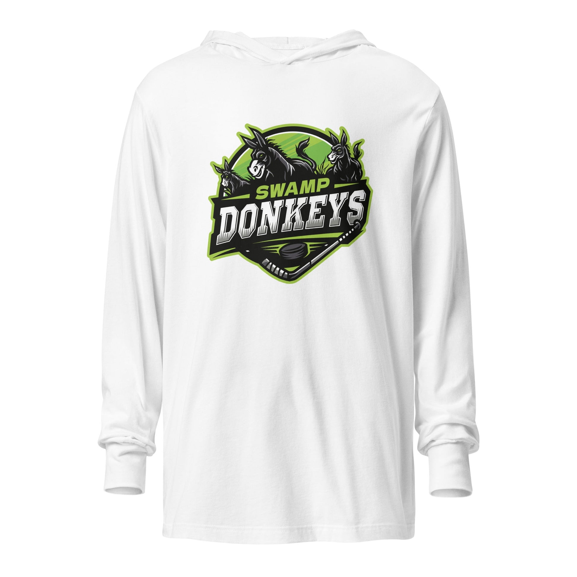 Performance | Hooded Long Sleeve T Shirt | Swamp Donkeys
