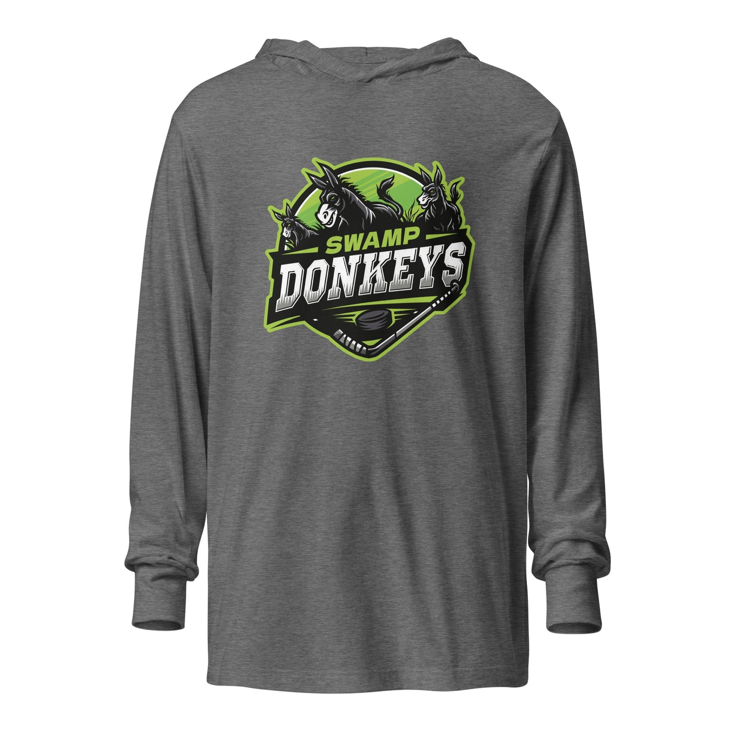 Performance | Hooded Long Sleeve T Shirt | Swamp Donkeys