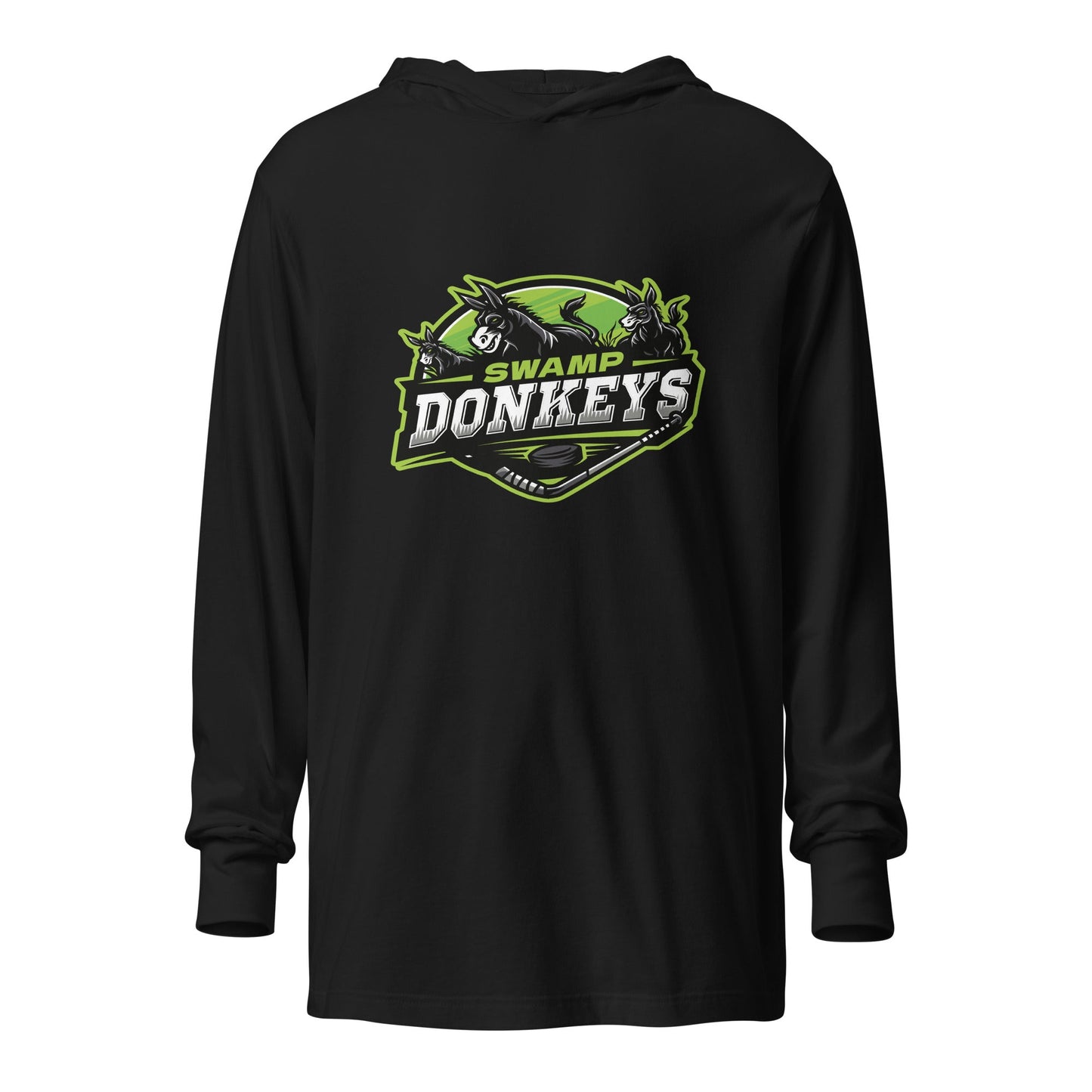 Performance | Hooded Long Sleeve T Shirt | Swamp Donkeys