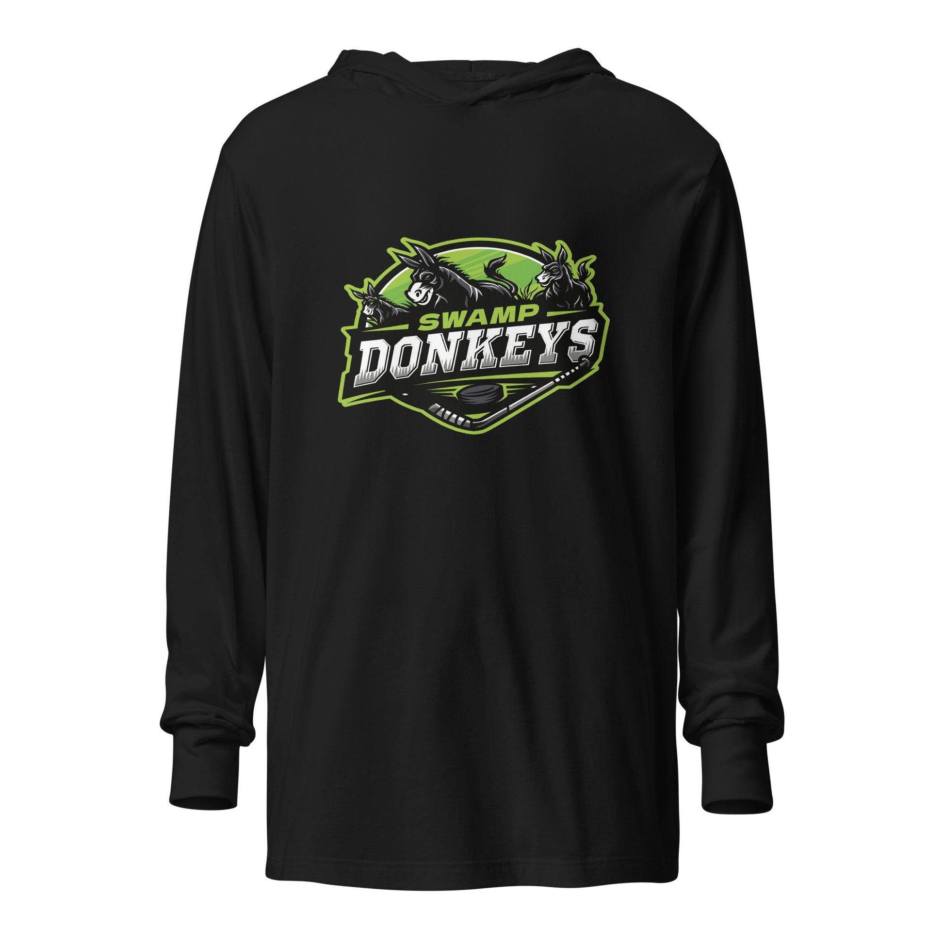 Performance | Hooded Long Sleeve T Shirt | Swamp Donkeys