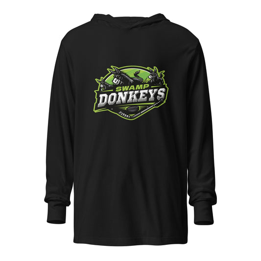 Performance | Hooded Long Sleeve T Shirt | Swamp Donkeys