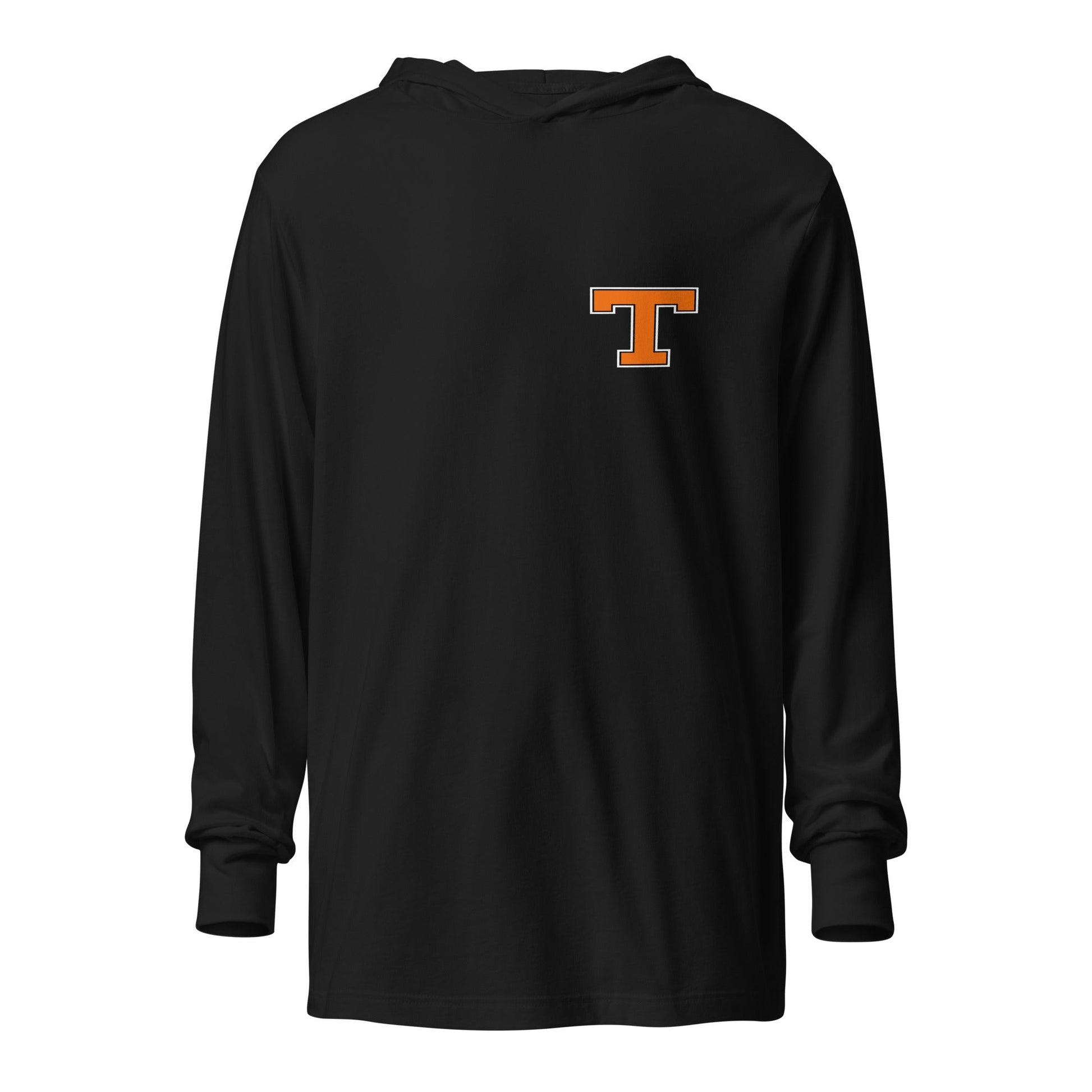Performance | Hooded Long Sleeve T Shirt | Taneytown Eagles Baseball | Block T Logo