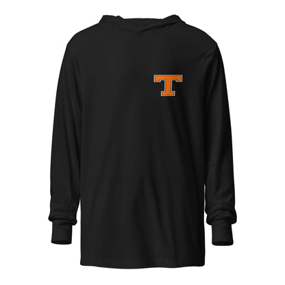 Performance | Hooded Long Sleeve T Shirt | Taneytown Eagles Baseball | Block T Logo
