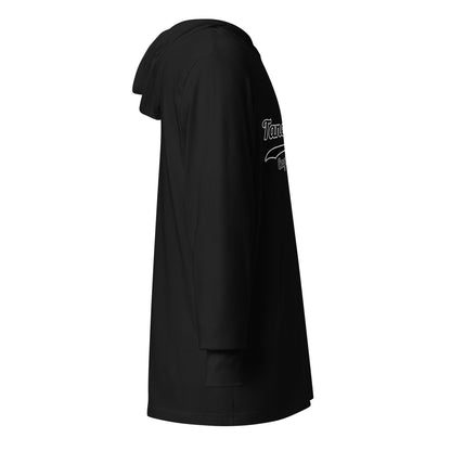 Performance | Hooded Long Sleeve T Shirt | Taneytown Eagles Baseball | Script Logo