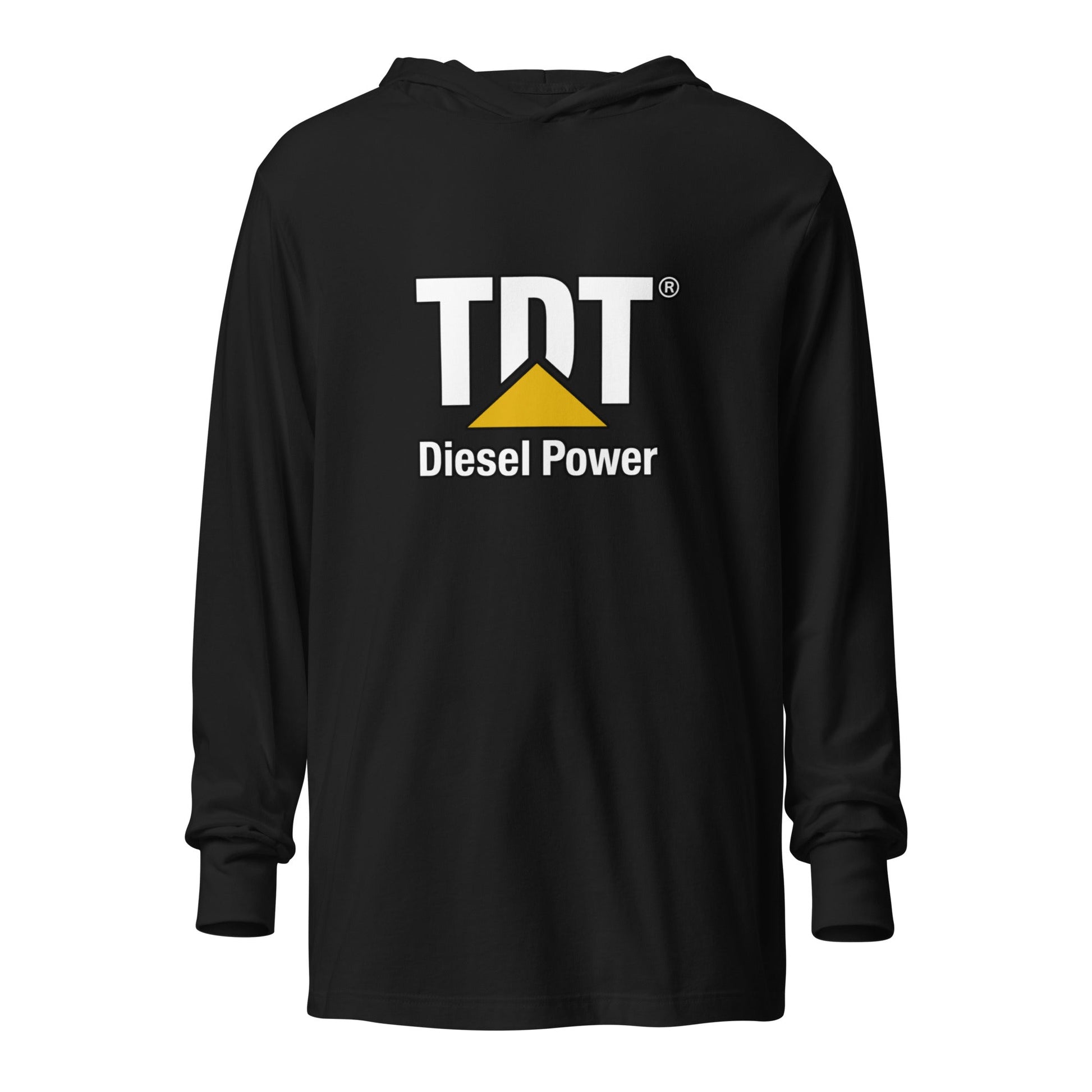 Performance | Hooded Long Sleeve T Shirt | TDT | Mark Logo