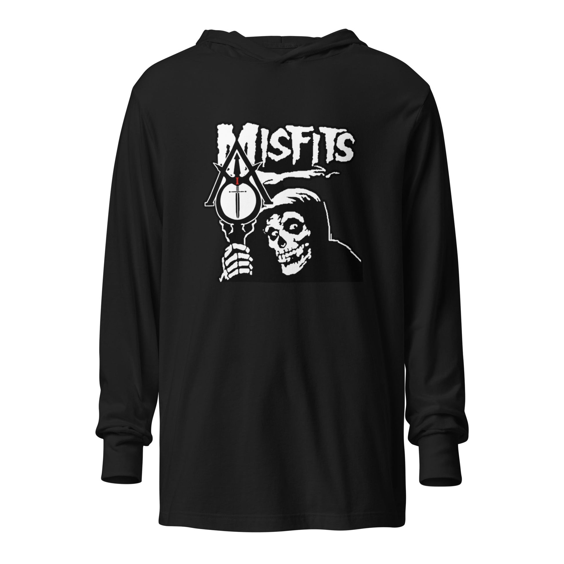Performance | Hooded Long Sleeve T Shirt | TDT | Mascot Logo
