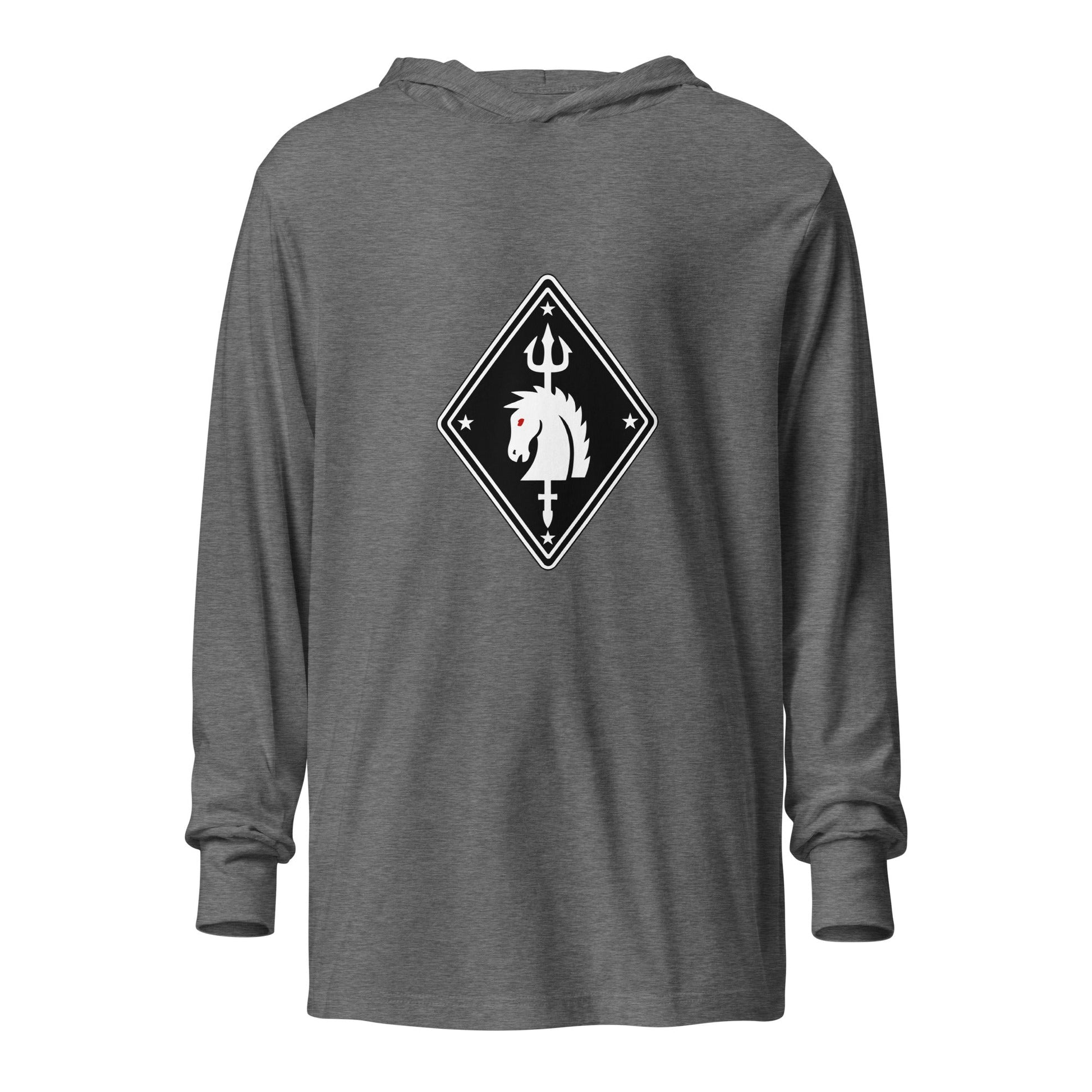 Performance | Hooded Long Sleeve T Shirt | TDT | Vanguard Diamond Logo