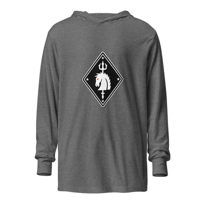 Performance | Hooded Long Sleeve T Shirt | TDT | Vanguard Diamond Logo