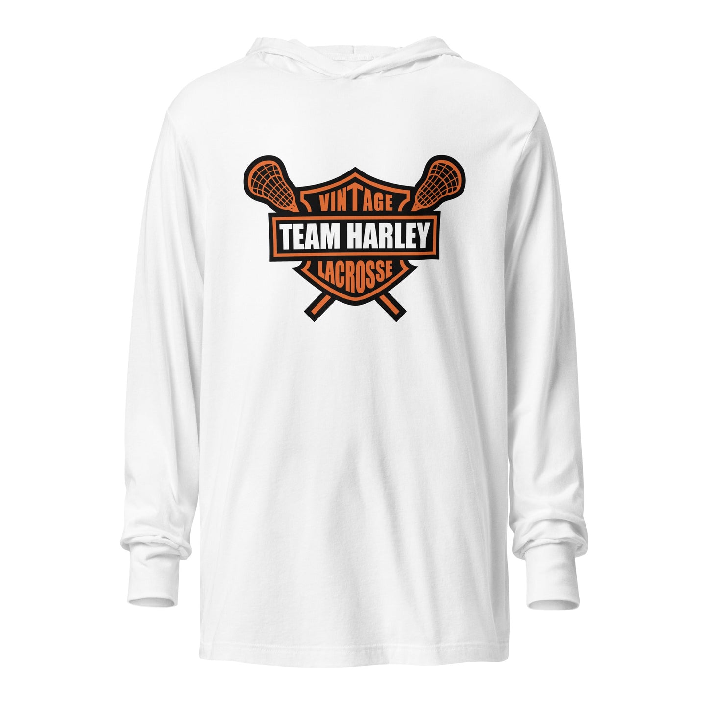 Performance | Hooded Long Sleeve T Shirt | Team Harley | Shield Logo