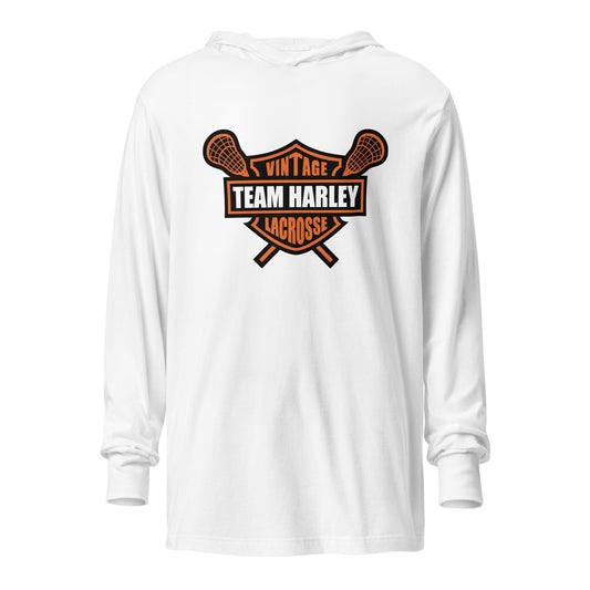 Performance | Hooded Long Sleeve T Shirt | Team Harley | Shield Logo