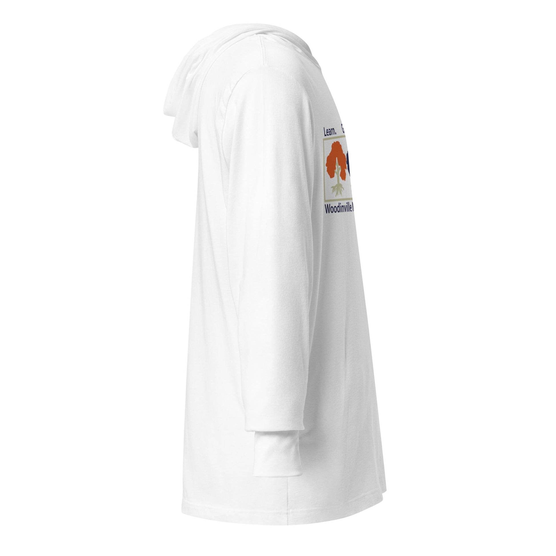 Performance | Hooded Long Sleeve T Shirt | TEST WMS Store | Multi Color Logo