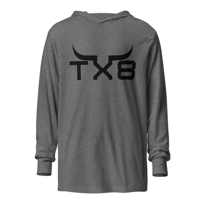 Performance | Hooded Long Sleeve T Shirt | Texas 8 - Line Initiative