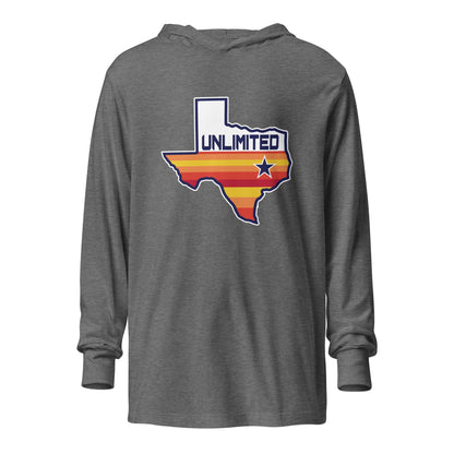Performance | Hooded Long Sleeve T Shirt | Texas Unlimited