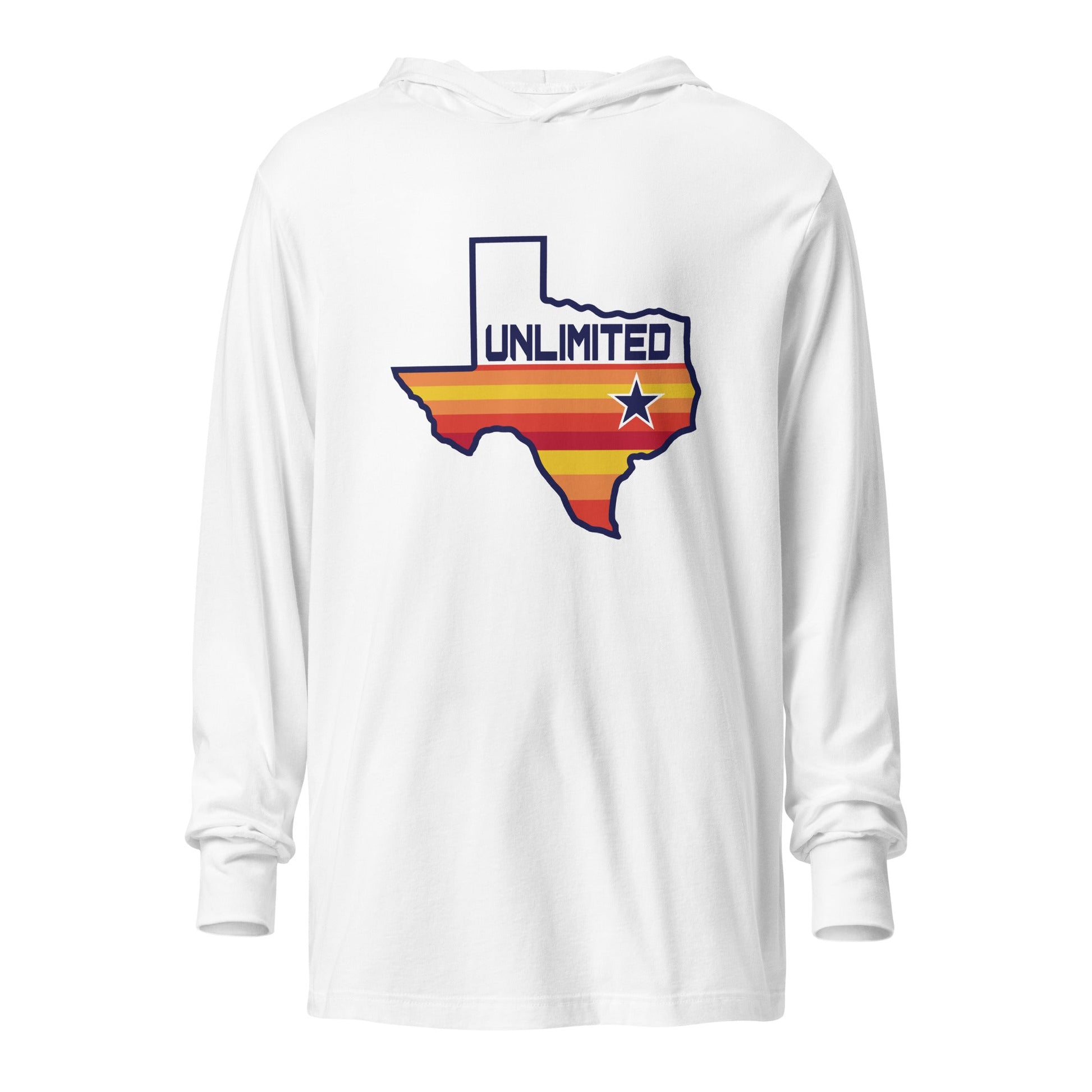 Performance | Hooded Long Sleeve T Shirt | Texas Unlimited