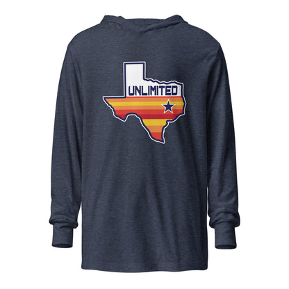 Performance | Hooded Long Sleeve T Shirt | Texas Unlimited