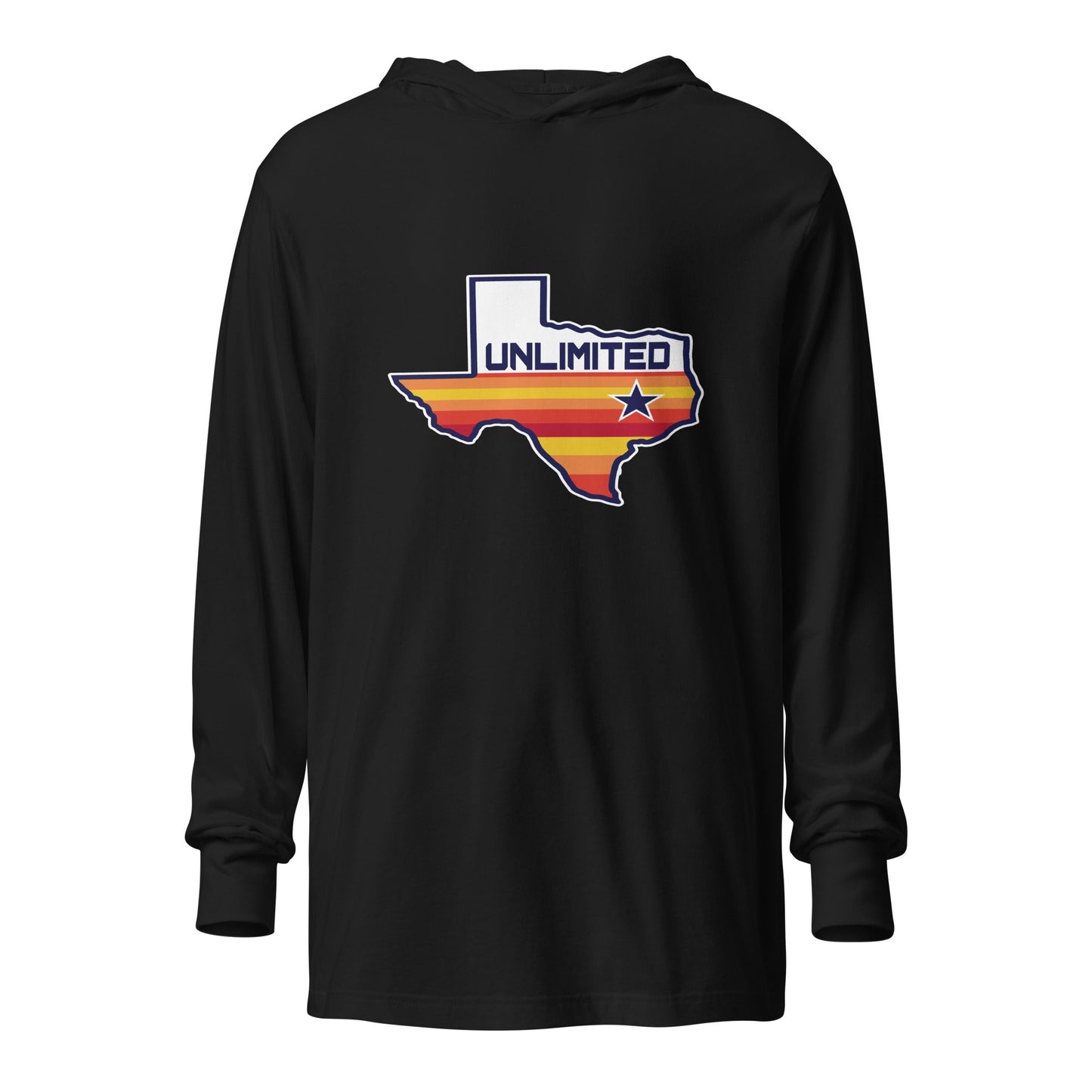 Performance | Hooded Long Sleeve T Shirt | Texas Unlimited