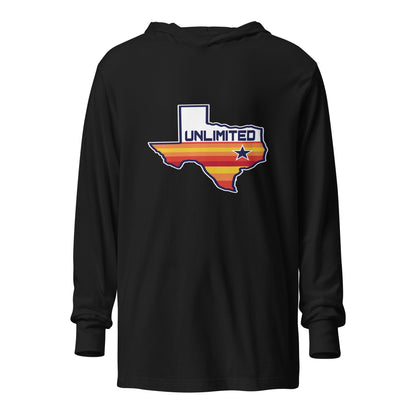 Performance | Hooded Long Sleeve T Shirt | Texas Unlimited
