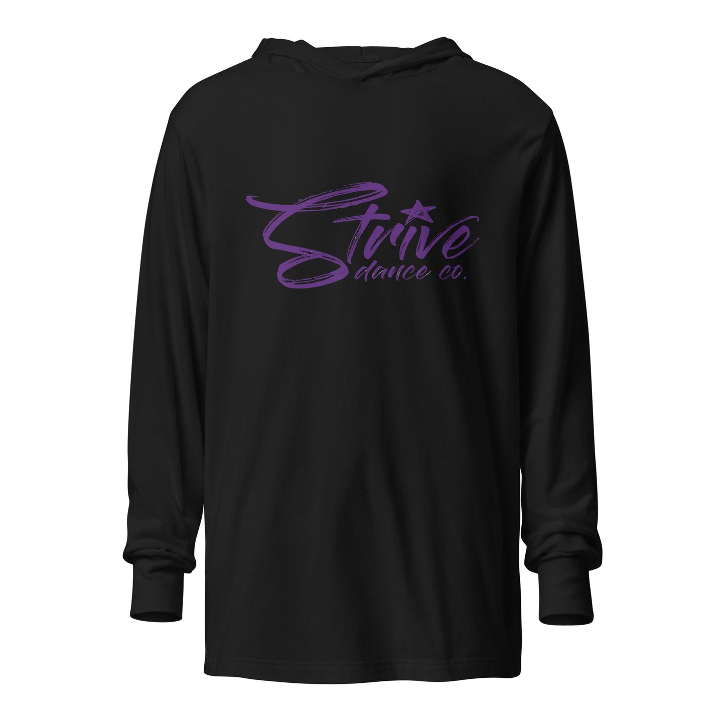Performance | Hooded Long Sleeve T Shirt | The Dancer's Place | Strive Dance Company