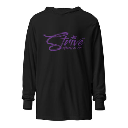 Performance | Hooded Long Sleeve T Shirt | The Dancer's Place | Strive Dance Company
