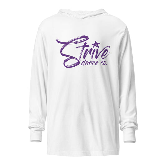 Performance | Hooded Long Sleeve T Shirt | The Dancer's Place | Strive Dance Company