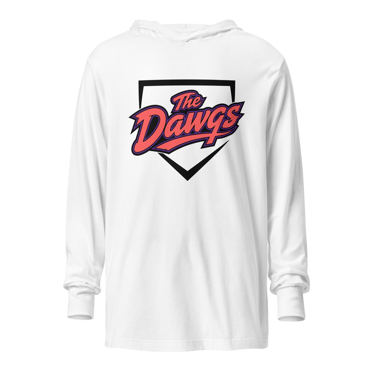 Performance | Hooded Long Sleeve T Shirt | The Dawgs | Crest Logo