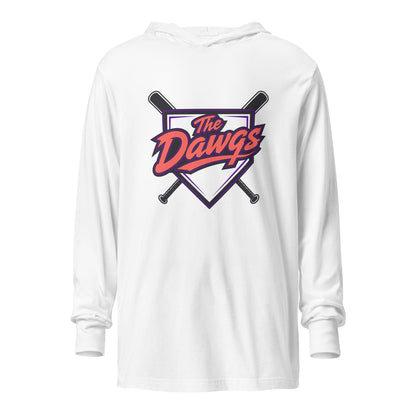 Performance | Hooded Long Sleeve T Shirt | The Dawgs | Emblem Logo