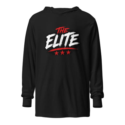 Performance | Hooded Long Sleeve T Shirt | The Elite | Crest Logo