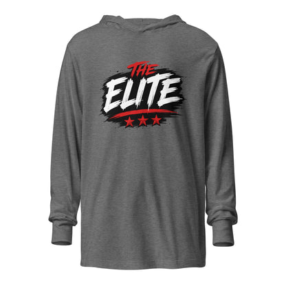 Performance | Hooded Long Sleeve T Shirt | The Elite | Crest Logo